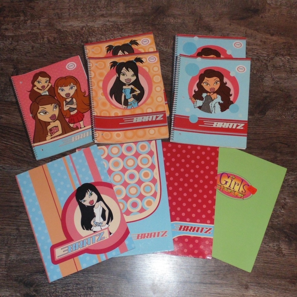 Bratz Stationery Set Kids Multi Good Y2K Target Exclusive Notebooks Folders Lot